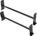 VEVOR Dachleiterträger Relingträger 2 Stk. 910–1330 mm Länge Einstellbar Truck Rack Dachgepäckträger 181 kg Belastbar Lkw Gepäckträger Racks Aluminiumlegierung Gegen Rost, Bohren Montage