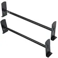 VEVOR Dachleiterträger Relingträger 2 STK. 910–1330 mm Länge Einstellbar Truck Rack Dachgepäckträger 181 kg Belastbar LKW Gepäckträger Racks Aluminiumlegierung Gegen Rost, Bohren Montage