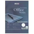 LANDRE Briefpapier Office, Kanzleipapier, DIN A3 auf A4, liniert ohne Rand, ungelocht, 250 Bögen weiß