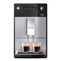 Melitta Espresso Kaffeevollautomat Purista Espressomaschine Kaffee silber schwar