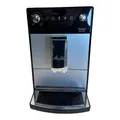 Melitta Purista F230-101 Kaffeevollautomat Silber/Schwarz mit Mahlwerk