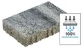 Pflastersteine AQUADRAIN PERMEA WEIß-SCHWARZ 30/20/6 CM
