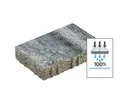 Diephaus Porenbeton AQUADRAIN PERMEA WEIß-SCHWARZ 30/20/6 CM