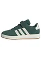adidas Unisex Kinder Grand Court 00s Shoes Children, Collegiate Green/Off White/Gum, 31 1/2 EU