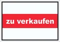 zu verkaufen Aufkleber mit Text Werbeaufkleber A2 (420x594mm)