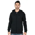 JAKO Kapuzenjacke Organic (Bio-Baumwolle) schwarz Herren, Größe: S