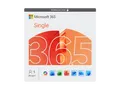 Microsoft 365 Single, 12 Monate für 1 Nutzer (5 Geräte), TB Cloudspeicher, Download Code - [Multiplattform]