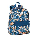 Fortnite Rucksack American Blue Camo - Schulranzen mit Hauptfach und Vordertasche - Mit Laptopfach und Gefüttertem Innenraum - Ergonomische, Gepolsterte Riemen - 41 x 31 x 13,5 cm - Toybags