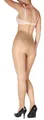 GIULIA 40 DEN Damen Strumpfhose mit Naht Spitzen Bikini Slip Shape Bauch weg