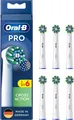 Oral-B Aufsteckbürsten Pro CrossAction 860373 | Ersatzbürsten 6er-Pack | kompatibel mit elektrische Zahnbürste | Weiß