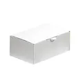 20 Faltkartons 1-wellig mit Klappdeckel 200x136x80mm - weiß
