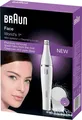 Braun FaceSpa Gesichtsepilierer Damen, Gesichtsreinigungsbürste