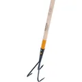 Siena Garden Grubber Gartengrubber Handgrubber 3 Zinken 9 cm mit Eschenstiel