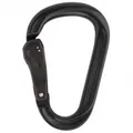 AustriAlpin - HMS Rondo Alu Slide-Autolock - HMS-Karabiner grau/schwarz