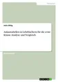 Anlauttabellen in Lehrbüchern für die erste Klasse. Analyse und Vergleich Julia