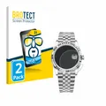 2x Display Schutz Folie für Rolex Oyster Perpetual Datejust 36 Zubehör T