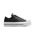 Converse Damen Sneaker Low Chuck Taylor All Star Platform OX Schwarz 42