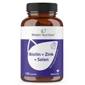 1.817,77 €/ kg | R(h)ein Nutrition Biotin + Zink + Selen, 24,2g Dose 120 Kapseln