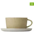 Blomus 2er-Set: Kaffeetassen "Savannah" in Beige - 250 ml
