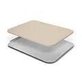 Pizzastein mit Servierblech für Grill und Backofen aus Codierit Aluminium TAINO