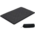 VEVOR japanische Futon-Matratze (2032 x 1372 x 89 mm), faltbare Tatami (Full Size), Bodenmatratze mit Aufbewahrungstasche & Befestigungsmaterial, 9-lagige Schlafmatte für Meditation Yoga, Schwarz