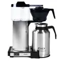 Moccamaster Kaffeemaschine CDT Grand, mit Thermoskanne, 1,8 Liter, 2200 Watt, silber poliert, bis zu 14 Tassen