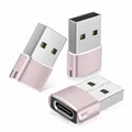 Basesailor USB C Buchse auf USB A Stecker Adapter 3 Stück,Typ C auf A | Ladekabel Adapter für Apple iPhone 18 17 16 15 14 11 Pro Max Duo,Airpods 5,iPad Mini 6,Samsung Galaxy S20 Plus,Z Fold Flip 4