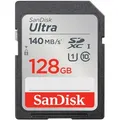 SanDisk Ultra 128GB SDXC Speicherkarte 140MB/s Speicherkarte