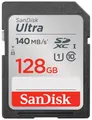 SANDISK SD-Card Ultra 128GB, SDXC SDSDUNB-128G-GN6IN