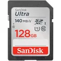 SanDisk Ultra 128GB GB SDXC, Speicherkarte, schwarz