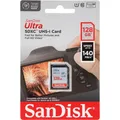 SanDisk Ultra SD Speicherkarte 32GB 64GB 128GB UHS-I bis 140MB/s für Fotokameras