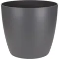 Elho - Bertopf Brussels Ø 30 X 27 Cm Anthrazit Kunststofftöpfe