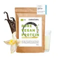 FAIRNATURAL Bio Veganes Proteinpulver Vanille ohne Soja [600G] 5K Protein Pulver Laktosefrei - Vegan Protein Powder - Pflanzliches Proteinpulver - Regional aus DE - Proteinshake Vegan - Eiweißpulver