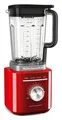 KitchenAid 5KSB2073EER Pure Power Blender Standmixer, 1,5 PS Motor, Asymmetrische Klingen, Eis-Crushen, für Suppen & Smoothies, 10 Stufen, 2L BPA-freier Behälter, Empire Rot