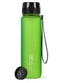 720°DGREE Trinkflasche Trinkflasche uberBottle softTouch mit Sieb apple green 1l