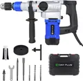 5000W Bohrmaschine Schlagbohrer SDS-plus Bohrhammer Schlagbohrmaschine Zubehör