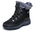 Skechers 167893 BBK Schnürstiefel Textil & Synthetik Damen in schwarz - Gr. 41