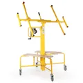 XPOtool Plattenheber 75kg 145-350cm Montagehilfe Paneelheber Trockenbau Lift
