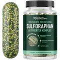50mg Sulforaphan-Nahrungsergänzungsmittel aus Brokkolisprossen | NRF2-Aktivierung mit Glucoraphanin, Myrosinase & Antioxidantien | Unterstützung der Zellgesundheit | Brokkolisamen-Extrakt-Mikroperlen