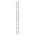 Gabiona Gabionen-Säule eckig feuerverz 200 x 17 x 17 cm Maschenw 5 x 10 cm