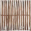 Zaun Hauptelement Haselnusszaun Paco 180 x 180 cm natur