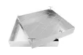 Schachtabdeckung Aluminium SAP-80x60/5A Schachtdeckel auspflasterbar 800x600