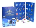 Tee Buch Advents Kalender 2025 groß - 35 x 24 cm - Weihnachten Nikolaus Geschenk