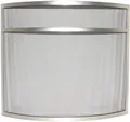 S13 Fire Vida Steel Kaminabdeckung, Nickel
