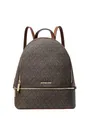Michael Kors Rhea Medium Signature Logo Backpack Brown