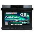 Electronicx 12 V 80 Ah Gel-Batterie – Deep Cycle Solarbatterie für Caravan, Camping & Marine – Wartungsfrei – Extrem Lange Lebensdauer für Wohnmobile, Boote und netzunabhängige Stromversorgungen