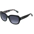 Kate Spade LAYNE/S Damen-Sonnenbrille Vollrand Butterfly Acetat-Gestell, schwarz