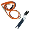 Spiralkabel 5-adrig 5x0,5 qmm, Wendelleitung Länge 700mm / 6500mm Kabel Leitung