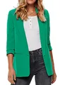 ONLY Damen Blazer Onlelly 3/4 Life Blazer TLR Noos, Simply Green,36