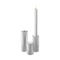 Georg Jensen Bernadotte Kerzenhalter 3er Set Edelstahl Teelichthalter Silber NEU